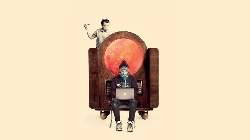 Inspired by H.G. Wells’ sci-fi novel and Orson Welles’ classic radio play