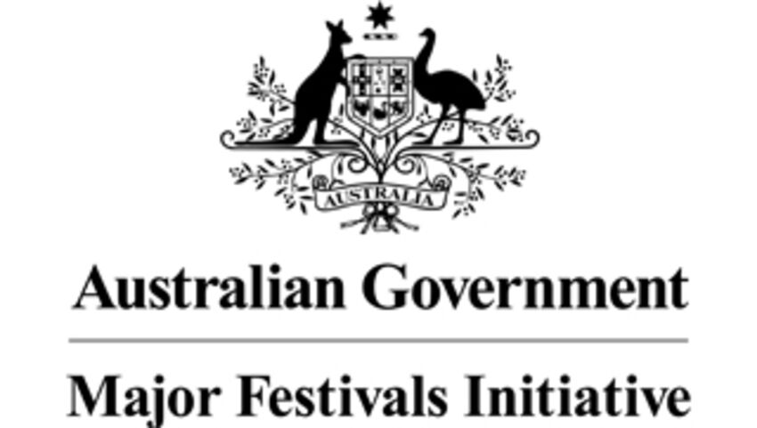Australian Government Major Festivals Initiative logo