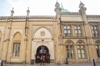Exterior of Brighton Dome Ticket Office