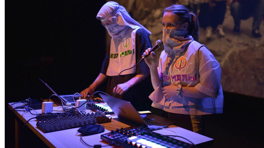 The Informals II performing