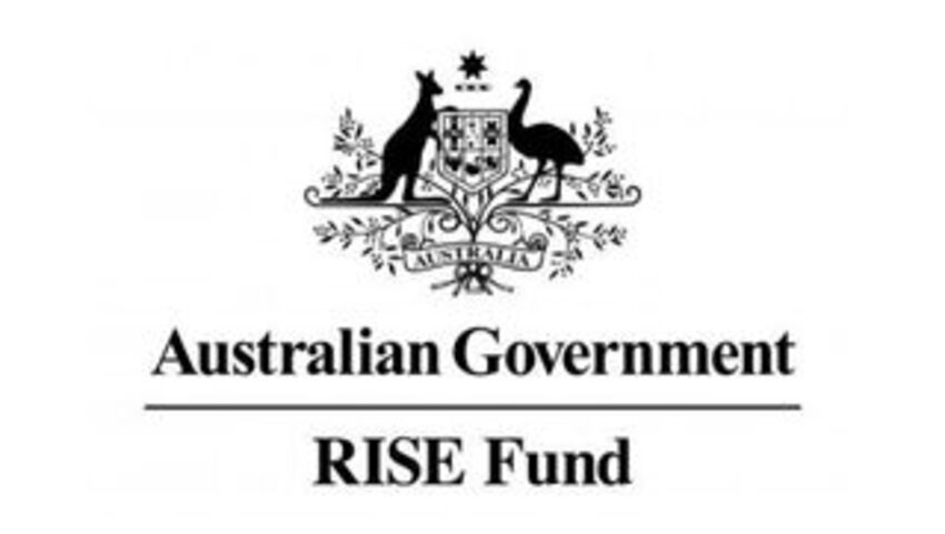 Australian Government RISE Fund logo