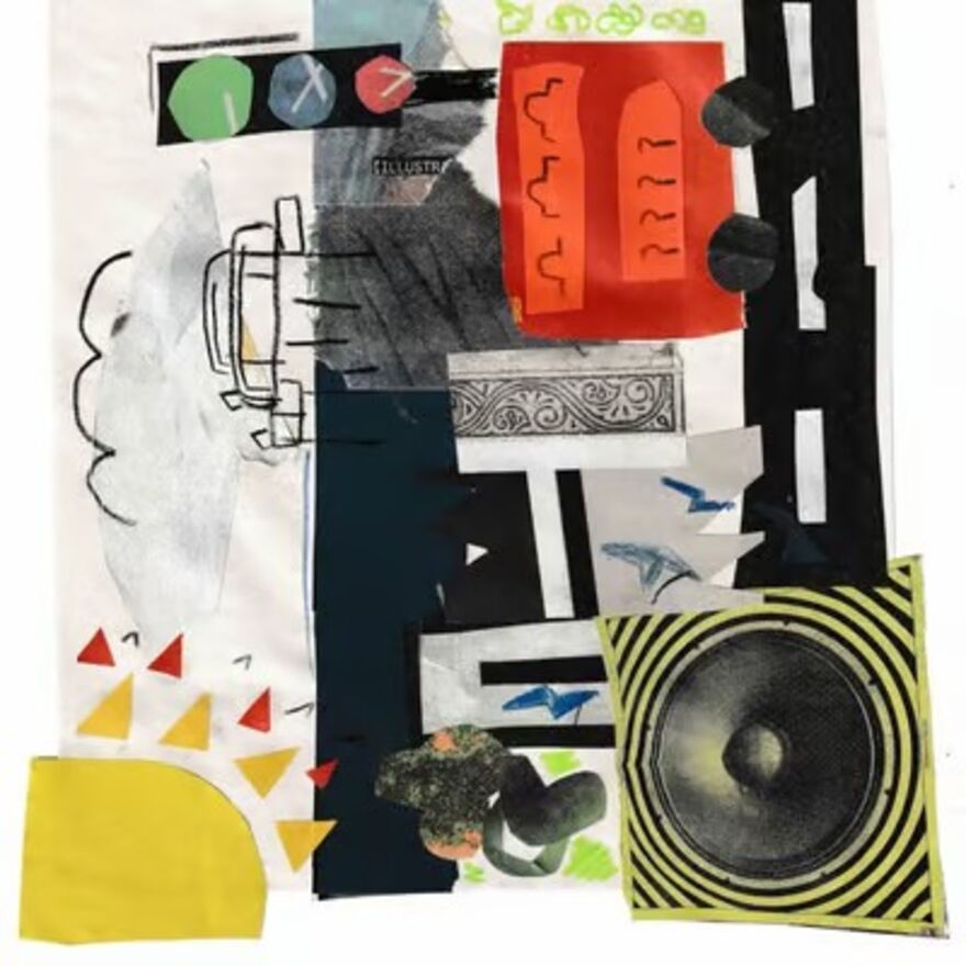 Abstract Collage of a city