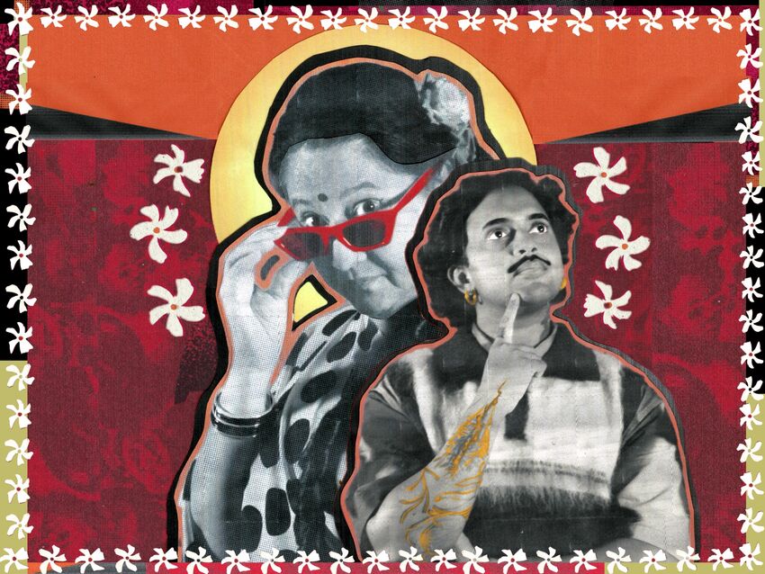 Poster for Second Trimester, showing Krishna Ishta and his mother, Geetha Shanka