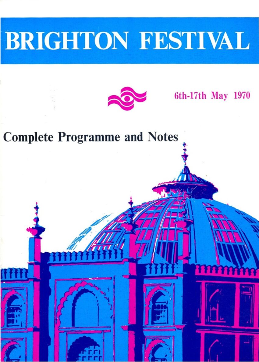 Brighton Festival 1970 Brochure ov