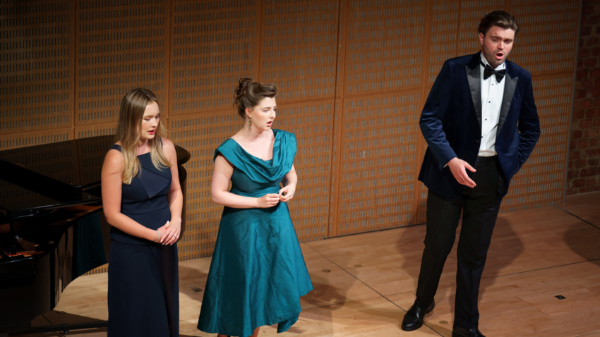 3 singers from Jerwood Young Artist