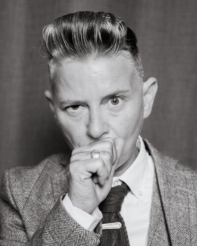 Black & white portrait of Joelle Taylor