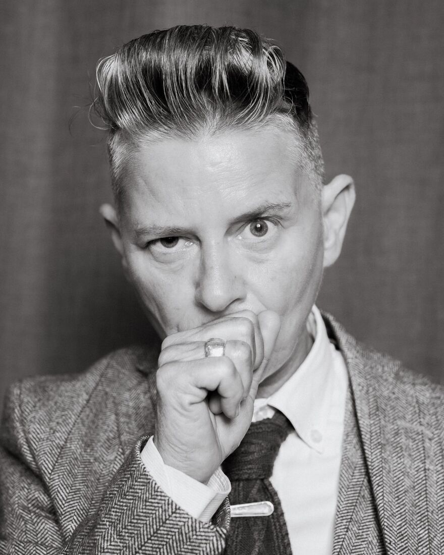 Black & white portrait of Joelle Taylor