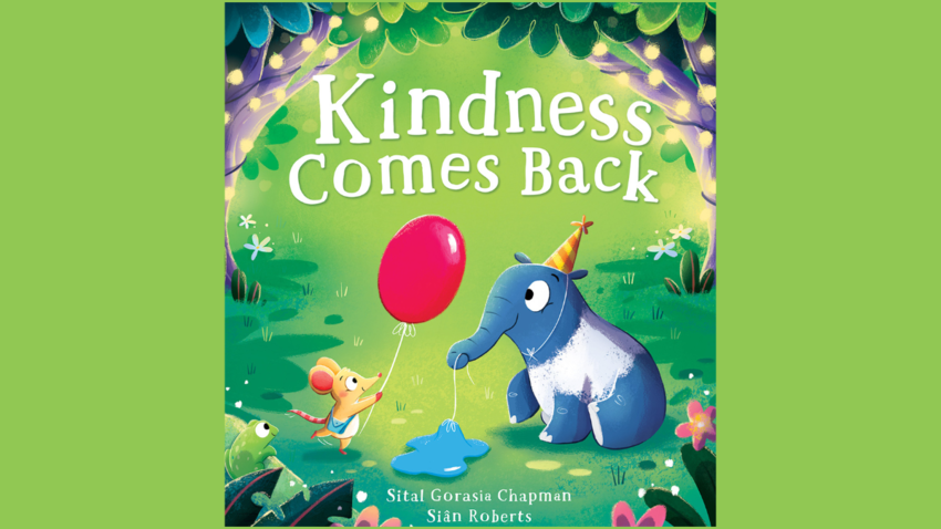 image of the front cover of kindness comes back