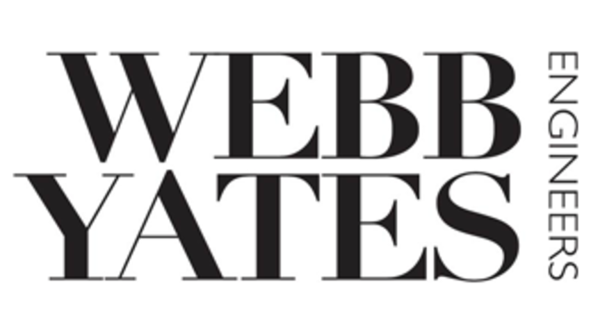 Black text reading WEBB YATES ENGINEERS