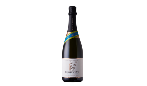 A bottle of ridgeview wine